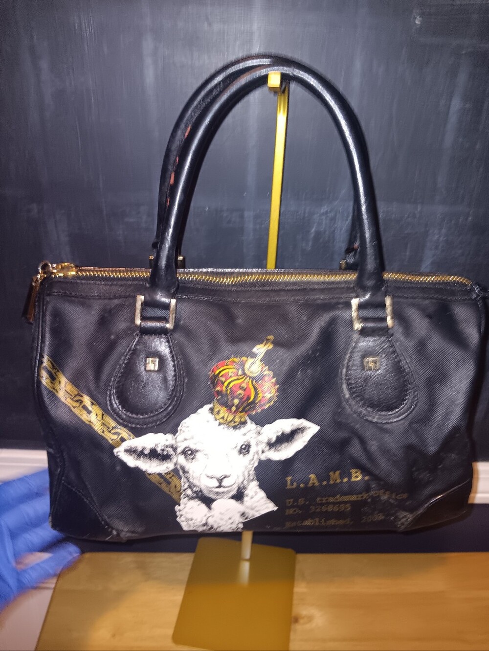 L.A.M.B. Vintage Y2k Boston Bag
